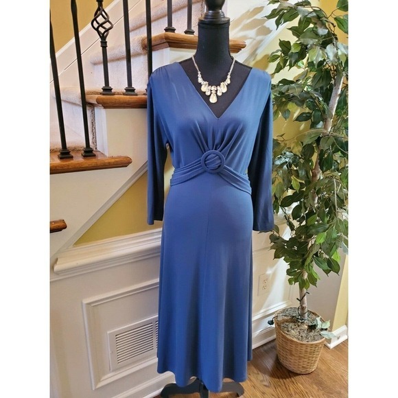 Barbara Lesser Women's Dress- Size Large - Picture 9 of 9